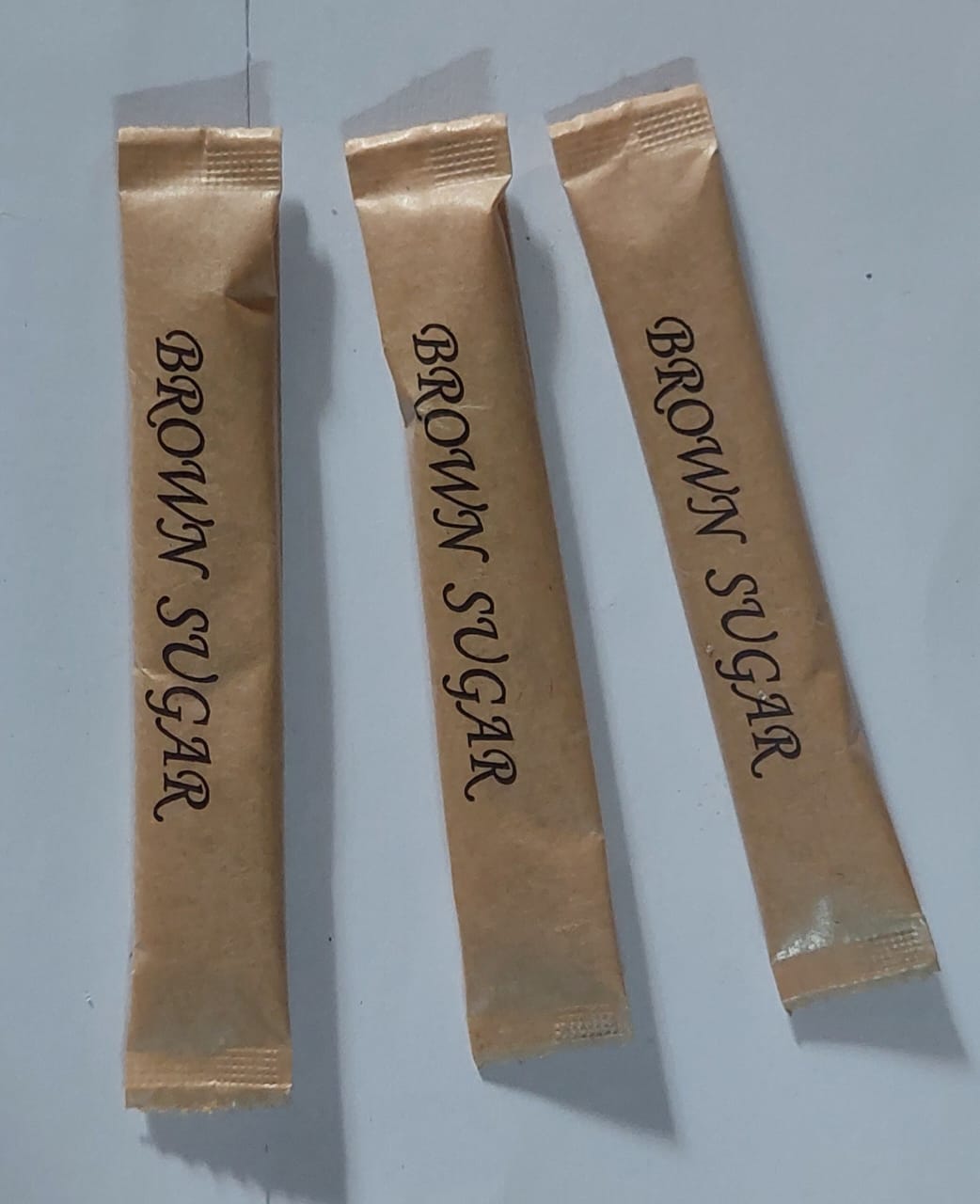 Brown sugar sachets